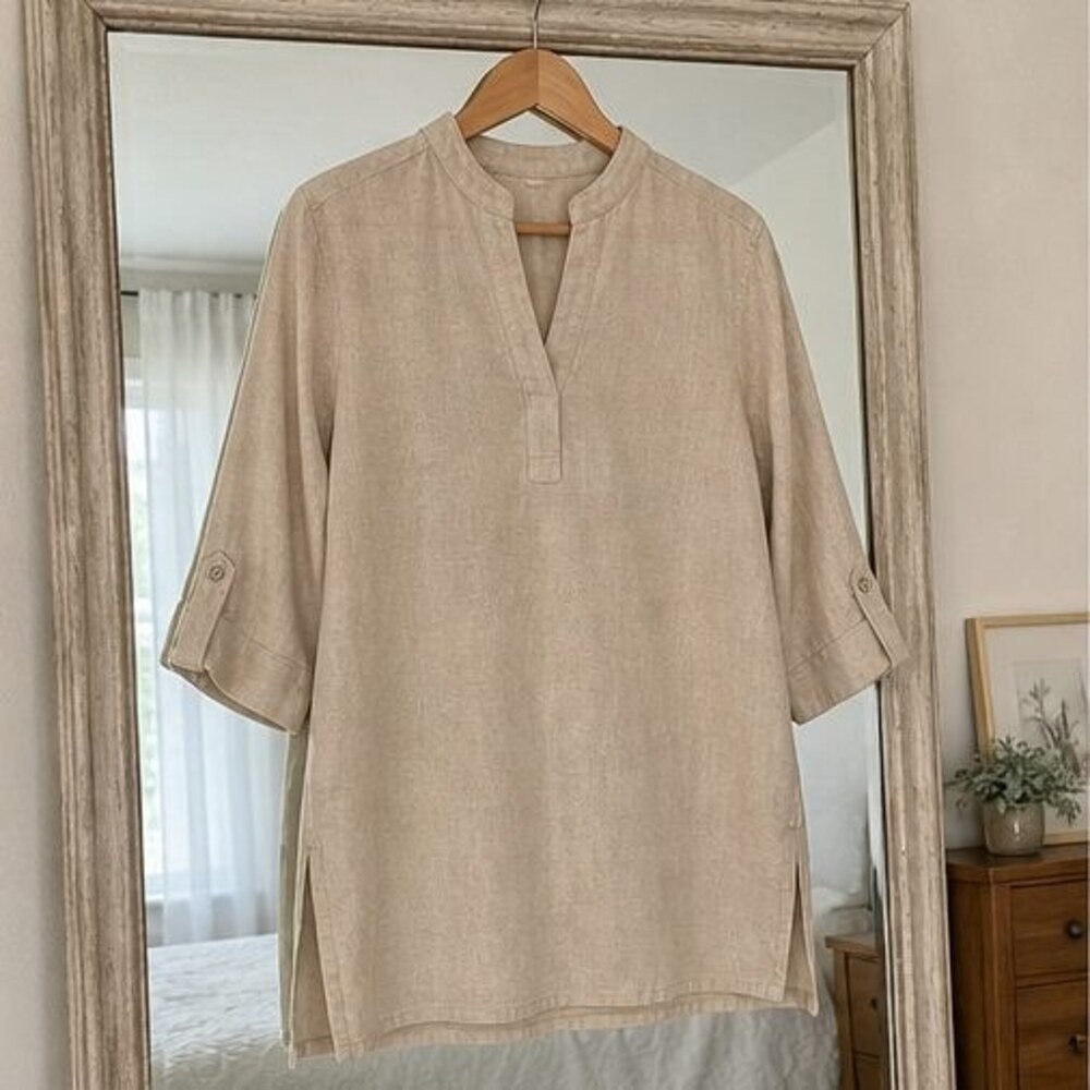 Olive Wrap Blouse